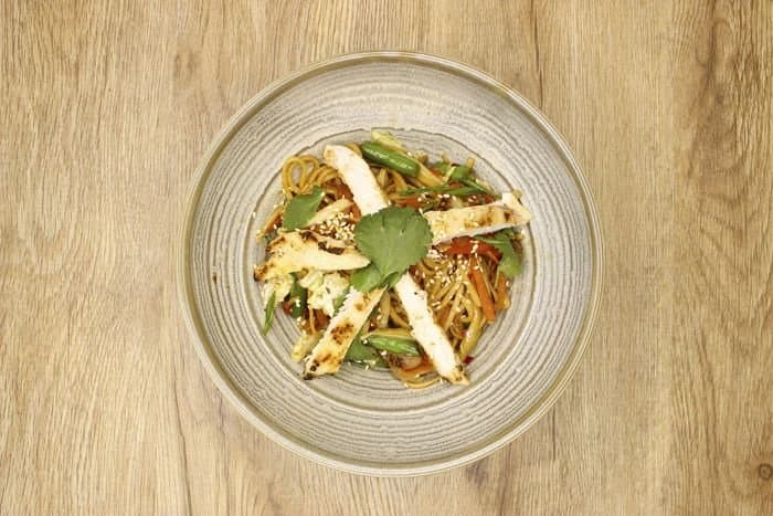 Wok c курицей