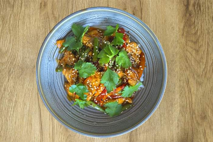 Рис с курицей