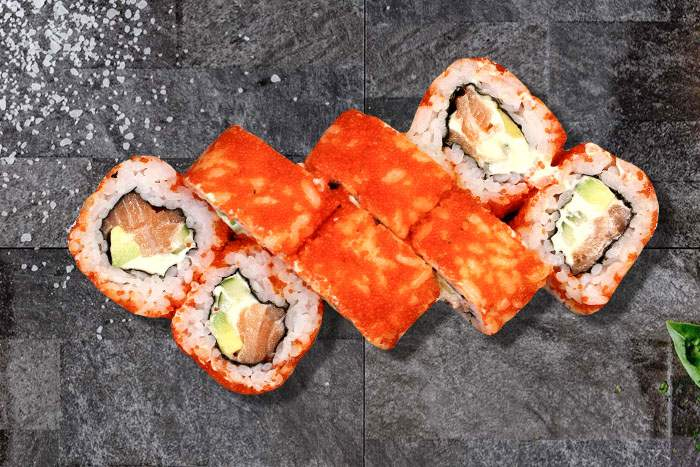 Калифорния с лососем