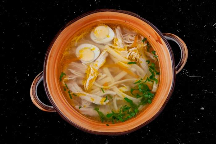 Суп лапша домашняя